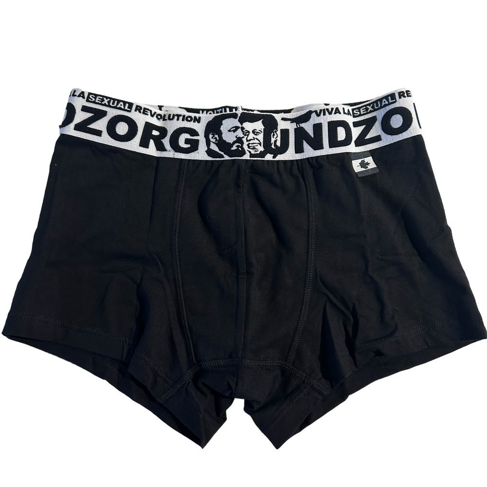 Nwt Undz JFK & Castro Black Boxer Briefs XS